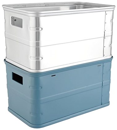 open top aluminum case