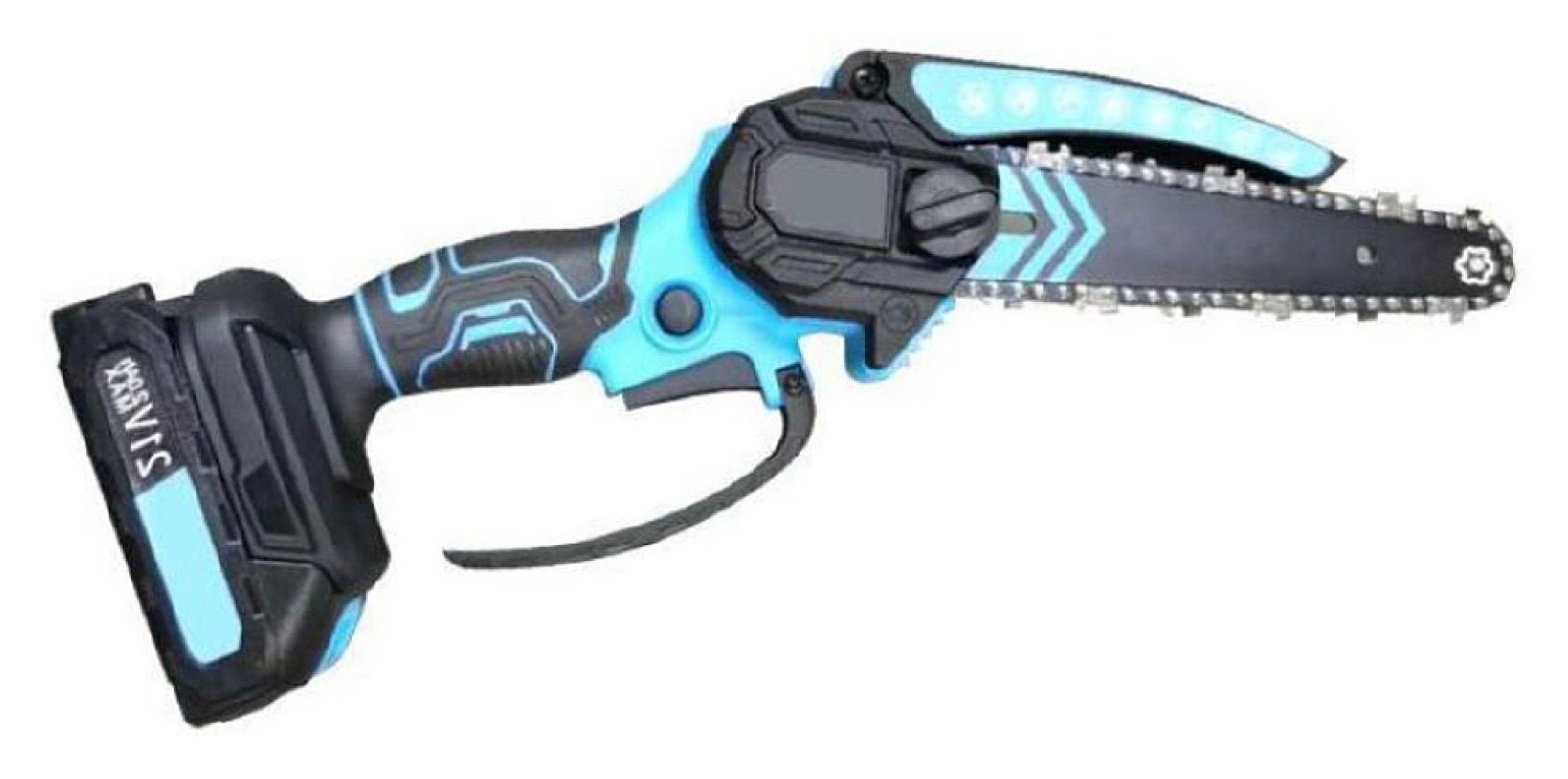 H9T-CS-J06D one-hand mini chainsaw, 4/6/8 in bar