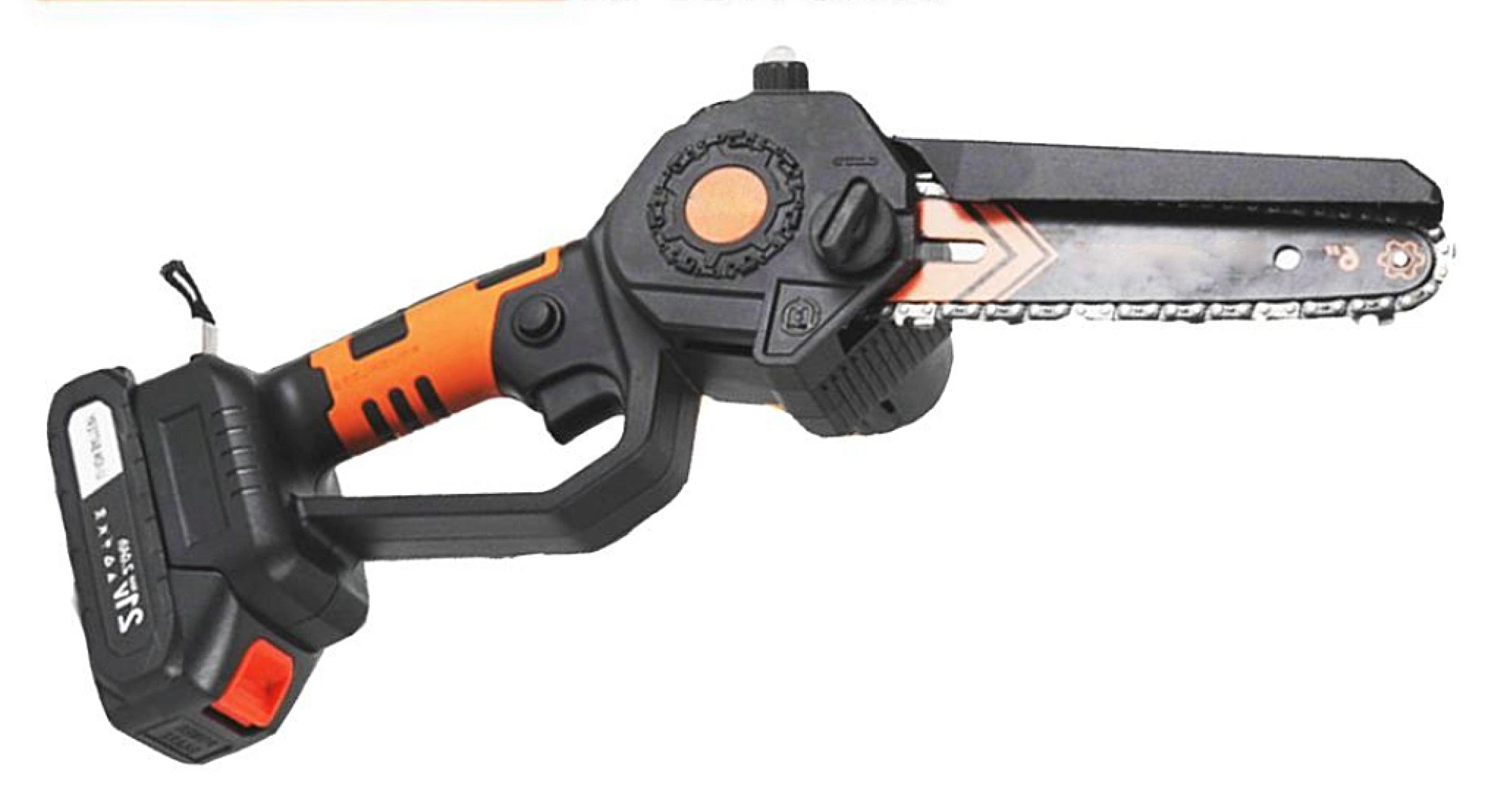 Hi9Tools mini chainsaws — six one-hand models, 4 to 8 inch bars